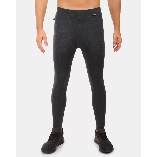  Pantaloni termici pentru bărbați KILPI MAVORA BOTTOM-M ZM0505KI NEGRU 