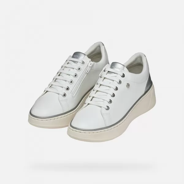  Adidași de damă GEOX SUNNETTY ALB 