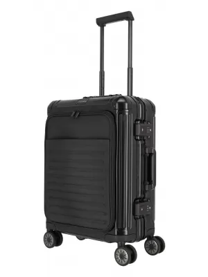 Valiză TRAVELITE NEXT 4W S FRONT POCKET NEGRU