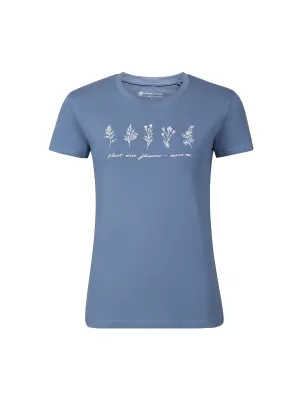 Cămașă de bumbac ALPINE PRO NORDA ALBASTRU