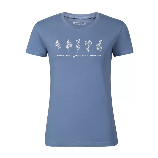  Cămașă de bumbac ALPINE PRO NORDA ALBASTRU 