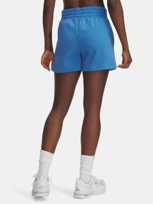 Pantaloni scurți de damă UNDER ARMOUR RIVAL FLEECE SHORT 1382723-402 ALBASTRU