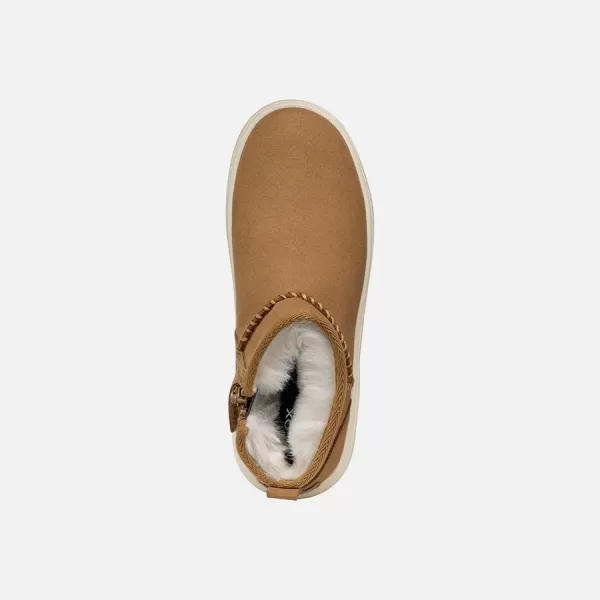  Botine pentru fete GEOX THELEVEN MARO DESCHIS 