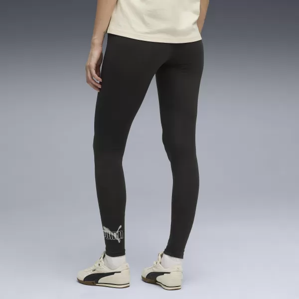  Jambiere PUMA ESS LOGO LAB LEGGINGS 68808901 PUMA NEGRU 