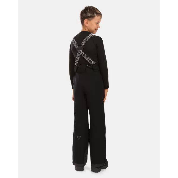  Pantaloni de schi pentru copii KILPI MIMAS-J ZJ0401KI NEGRU 