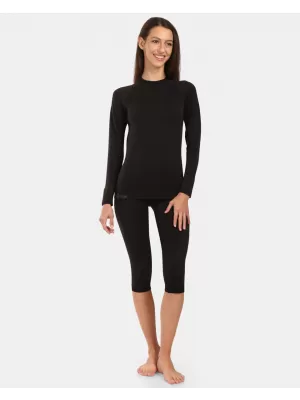 Tricou termic de damă KILPI CAROL-W ZL0503KI NEGRU