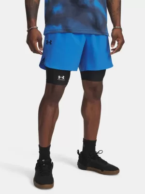Pantaloni scurți pentru bărbați UNDER ARMOUR UA VANISH ELITE SHORT ALBASTRU