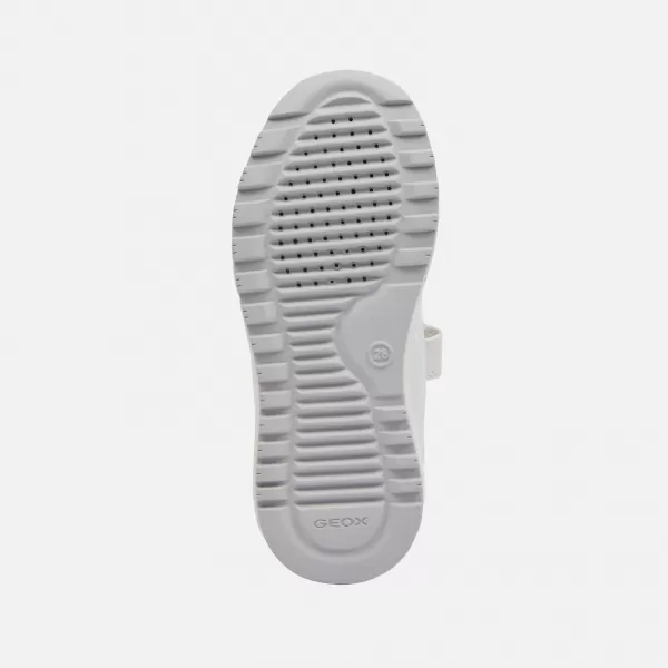  Adidași pentru băieți GEOX ALBEN ALB 