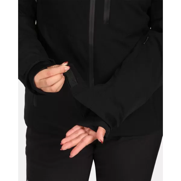  Jachetă de schi pentru femei KILPI VALERA-W ZL0105KI NEGRU 