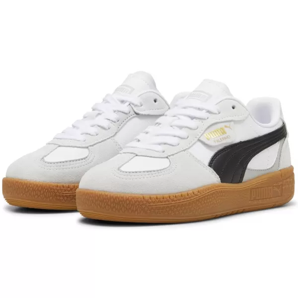  Pantofi pentru bebeluși PUMA PALERMO MODA JR 39885501 PUMA WHITE/PUMA BLACK 
