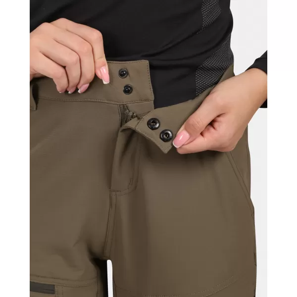  Pantaloni softshell dama KILPI VILLAIN-W ZL0411KI VERDE 