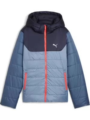 Sacou PUMA ESS HOODED PADDED JACKET 68522634 COOL ALBASTRU