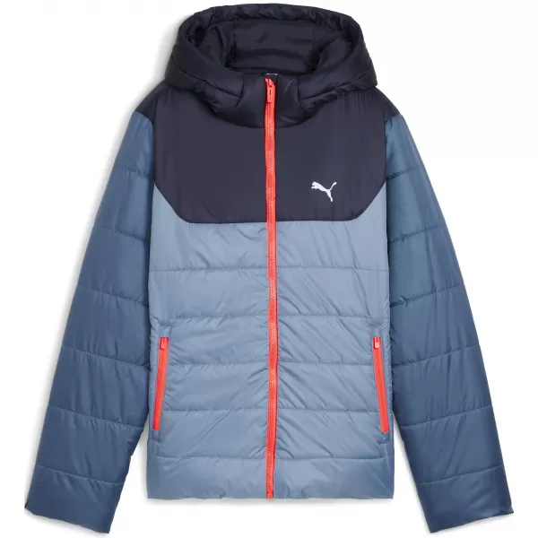  Sacou PUMA ESS HOODED PADDED JACKET 68522634 COOL ALBASTRU 