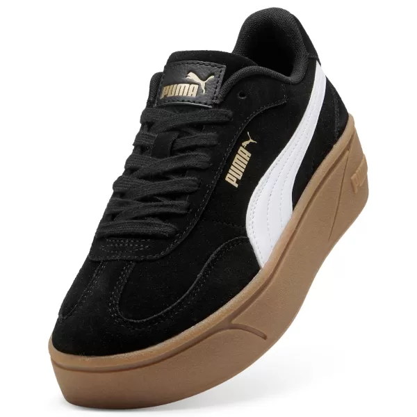  Doamne PUMA CLUB II ERA PLATFORM SD WNS 40260901 PUMA BLACK/PUMA WHITE 
