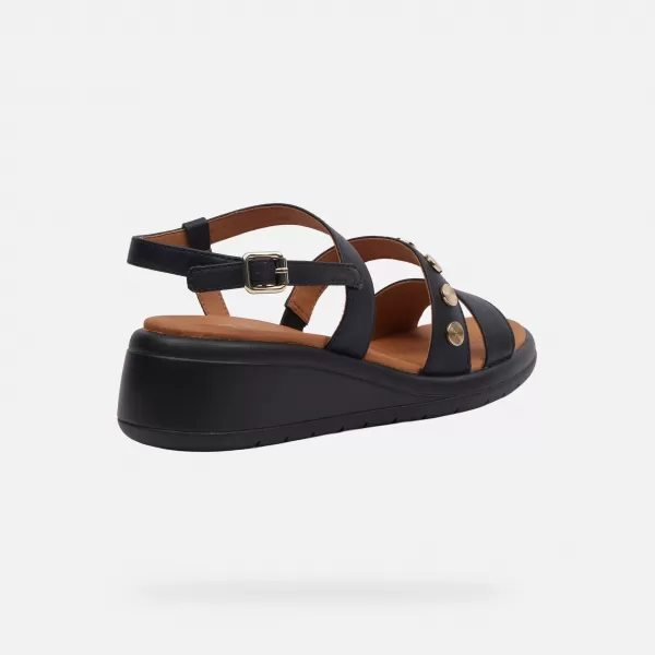 Sandale de dama GEOX MELICONIA G000972 NEGRU 
