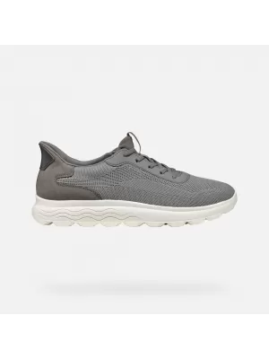 Adidași pentru bărbați GEOX SPHERICA PLUS GRI ÎNCHIS
