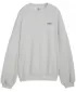 Panoul pentru doamne PUMA X ROSÉ OVERSIZED CREW 63380310 HEATHER GRI DESCHIS