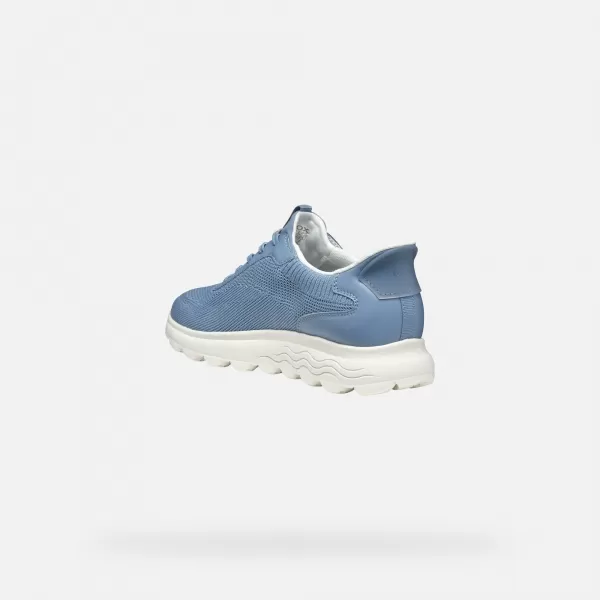  Adidași de damă GEOX SPHERICA PLUS ALBASTRU DESCHIS 