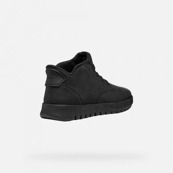  Pantofi pentru bărbați GEOX FLEXTRIDE PLUS G011461 NEGRU 