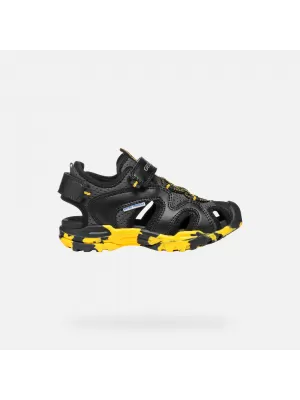 Sandale pentru baieti GEOX BOREALIS NEGRU