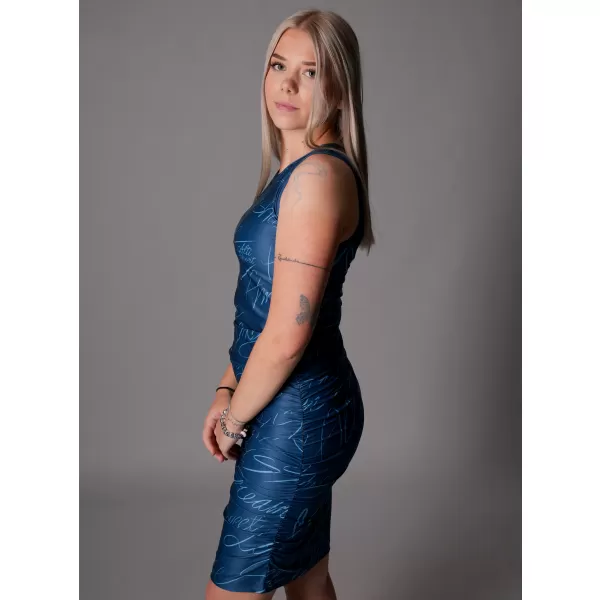  Rochie premium dama ALTISPORT VOJ/ALW084SAT03 ALBASTRU 