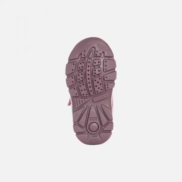  Botine pentru fete GEOX FLANFIL ABX ROZ 