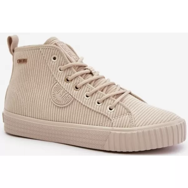  Adidași izolați pentru damă BIG STAR OO274771 BEI Pantofi Big Star 
