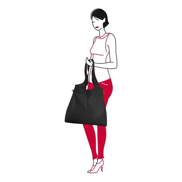  Sac REISENTHEL MINI MAXI SHOPPER L NEGRU 