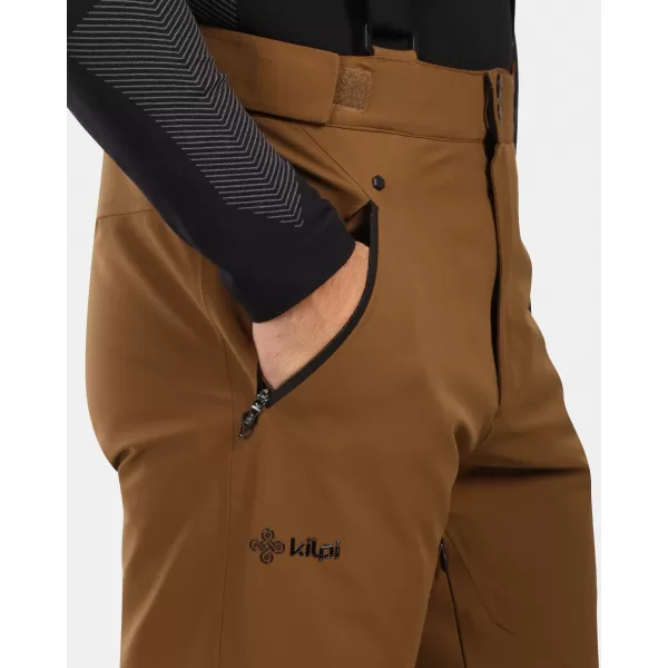  Pantaloni de schi pentru bărbați KILPI METHONE-M ZM0405KI MARO 