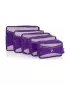 Set de organizatori HEYS ECO PACKING CUBE 5PC SET II VIOLET