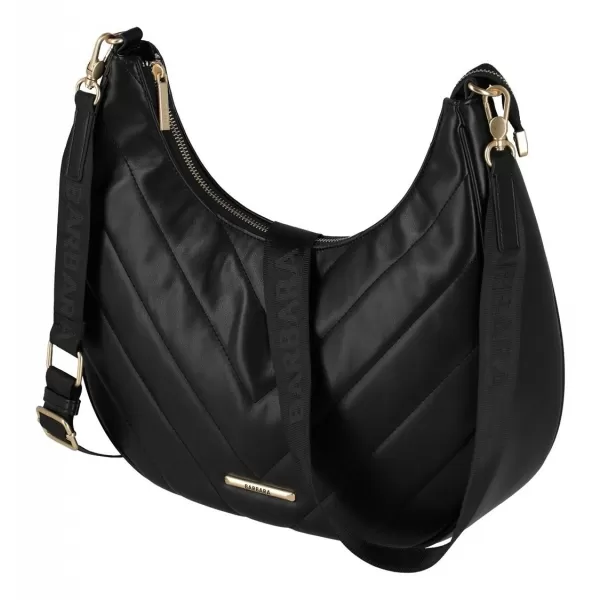  Geantă de mână TRAVELITE BARBARA COZY HOBO BAG NEGRU 