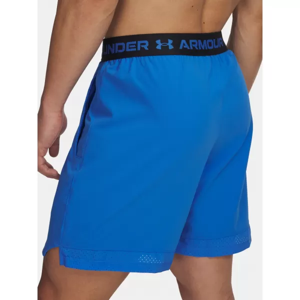  Pantaloni scurți pentru bărbați UNDER ARMOUR UA VANISH WOVEN 6IN SHORTS ALBASTRU 