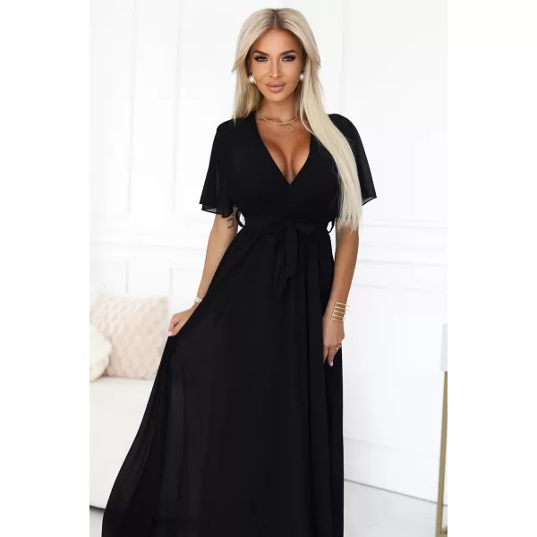  Rochie NUMOCO 545-5 NEGRU 