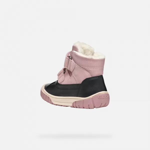  Botine pentru fete GEOX OMAR WPF NEGRU 