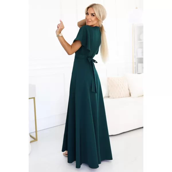  Rochie NUMOCO JENNIFER 581-8 VERDE STICLA 