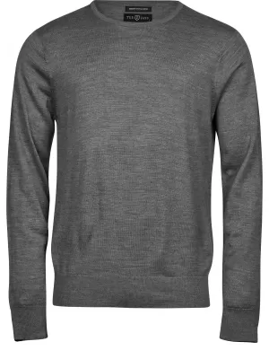Pulover pentru bărbați TEE JAYS | TJ 6000 MELANGE GRI
