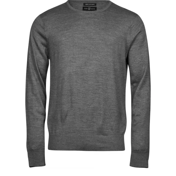  Pulover pentru bărbați TEE JAYS | TJ 6000 MELANGE GRI 