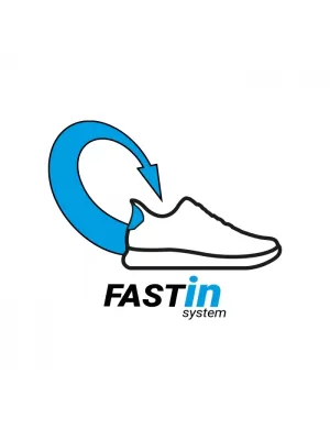 Adidași de damă GEOX FLEXTRIDE PLUS FAST IN G009595 NEGRU