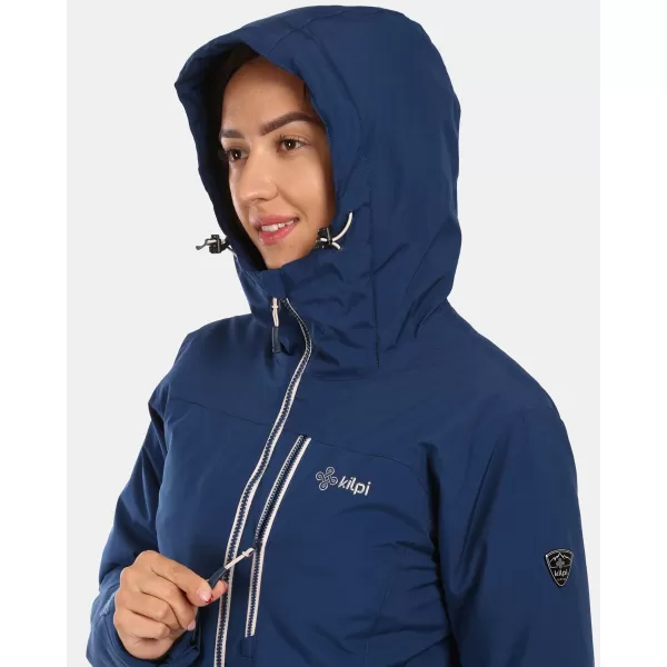  Jachetă de schi pentru femei KILPI FLIP-W ZL0110KI ALBASTRU ÎNCHIS 