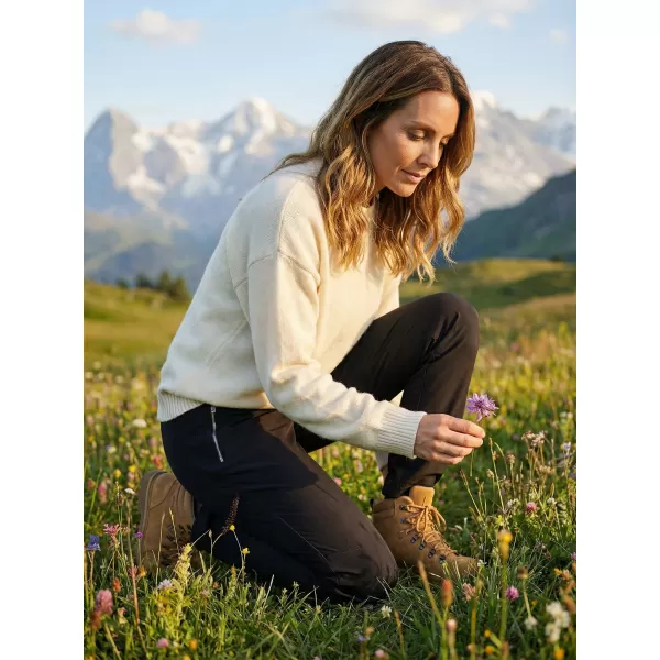  Pantaloni de softshell pentru femei ALTISPORT NEHRA NEGRU 