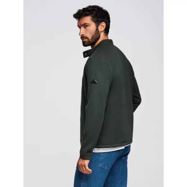  Sacou OMBRE OM-JANP-0229 VERDE ÎNCHIS 