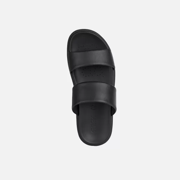  Papuci pentru bărbați GEOX SPHERICA NEGRU 