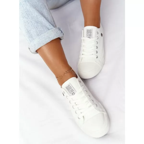  Adidași de damă BIG STAR NN276001 WHITE Pantofi Big Star 