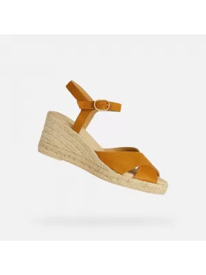 Sandale de dama GEOX GELSA LOW CHIHLIMBAR