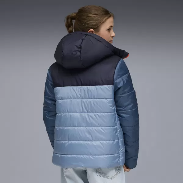  Sacou PUMA ESS HOODED PADDED JACKET 68522634 COOL ALBASTRU 