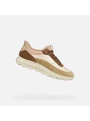 Adidași de damă GEOX SPHERICA PLUS G009588 BEJ