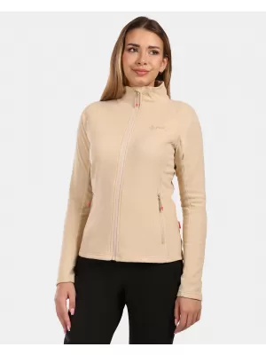 Hanorac de damă din fleece KILPI GLAMER-W ZL0210KI BEJ