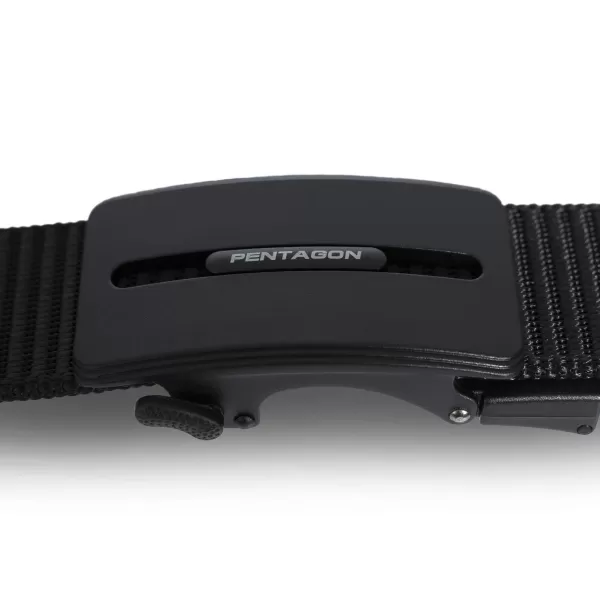  centura PENTAGON REGAL BELT 35MM BLK K17103 NEGRU 
