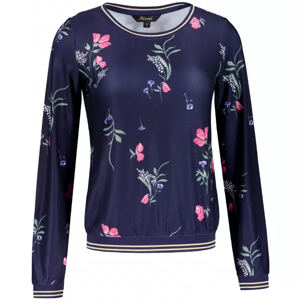  Tricou pentru femei KIXMI VANESSA ALBASTRU ÎNCHIS 