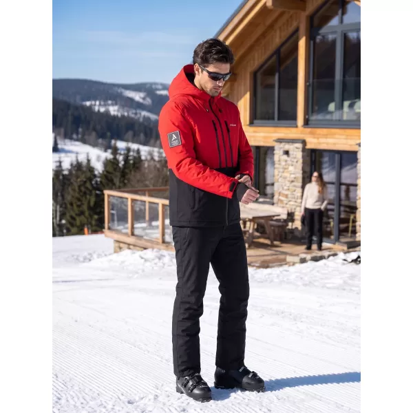  Geaca de iarna pentru barbati ALTISPORT GALLANT ROŞU 
